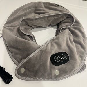 Electric brace Gray‎ Heated neck support